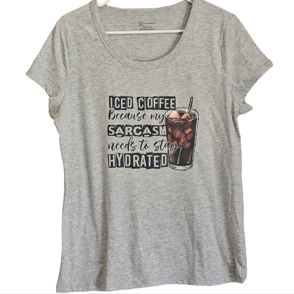 Grey Iced Coffee shirt